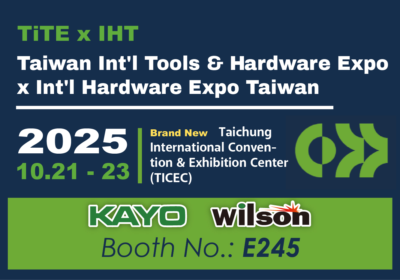 International Hardware Expo Taiwan 台灣國際五金工業展