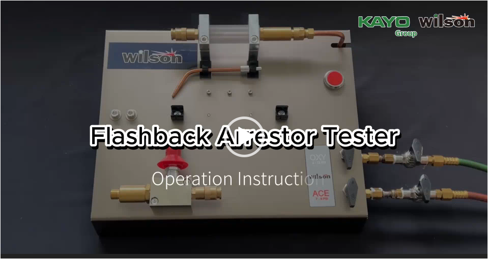 KAT-199 Flashback Arrestor Tester Operation Instructions